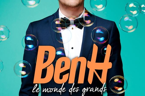 Ben H est au Point Virgule avec son One Man Show "Le monde des grands", vous connaissez le chroniqueur, l'humoriste est hilarant!