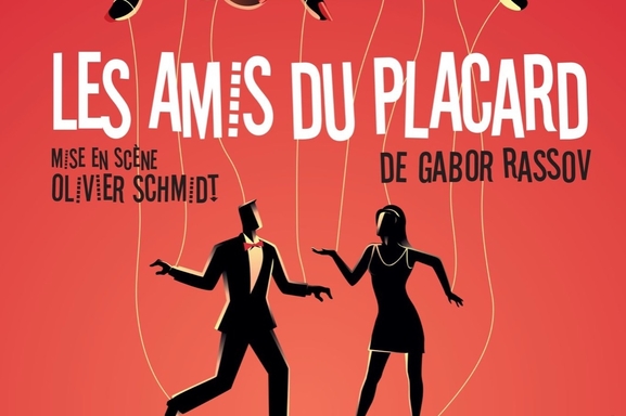 Le metteur en scène Olivier Schmidt revisite "Les amis du placard" de Gabor Rassov, une pièce à ne pas manquer au Théo Théâtre !