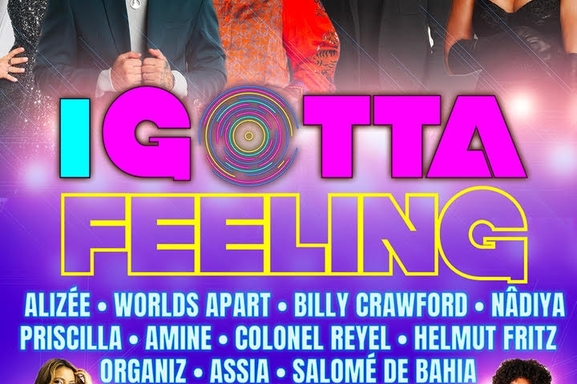 Jeu-concours : Gagnez vos places pour le concert événement “I Gotta Feeling” au Dôme de Paris le 4 octobre prochain avec Alizée, Billy Crawford, Colonel Reyel et Helmut Fritz