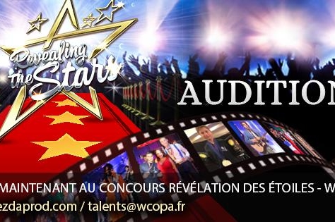 Auditions concours Revealing the Stars ! Sélections nationales France du World Championship of Performing Arts Hollywood !