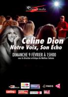 Appel à candidatures : on recherche un danseur pour le spectacle "Céline Dion : Notre voix, son écho"