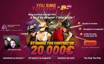 YouSing YouPlay : un site fait pour vous!