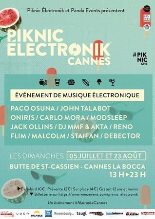 C'est l'heure de l'été, du sud, de la danse! Casting.fr vous invite au Piknic électronic à Cannes