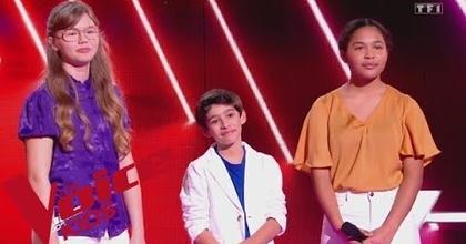 Judy Garland - Somewhere over the rainbow | Elise, Arthur, Eileen | The Voice Kids France 2023...