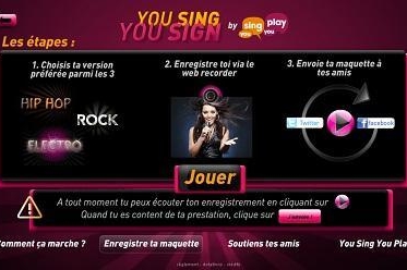 Participez au casting YouSingYouSign!