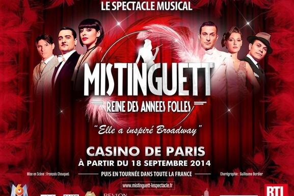 Comédie musicale Mistinguett Reine des années Folles, casting.fr vous invite!