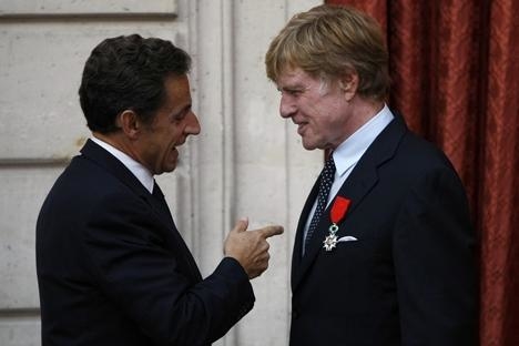 Robert Redford reçoit la Légion d'honneur!