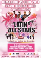 Gagnez vos places pour le Festival Latin All Stars le 19 juin 2011 !