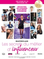 #Evénement! Magali Berdah organise la 1ère Masterclass sur le métier d'INFLUENCEUR. Découvrez tous ses secrets et faites vous connaitre pour intégrer un jour l'agence Shauna Events ! 2 invitations à gagner maintenant en ligne !