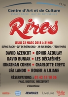 "Rires" un spectacle incontournable de la scène humoristique française !