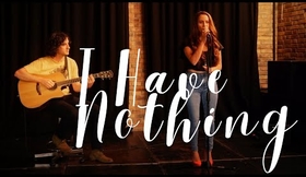 JULIE ROSALI et @MatGrasse - I Have Nothing (acoustique live) - Reprise @whitneyhoustonmusic