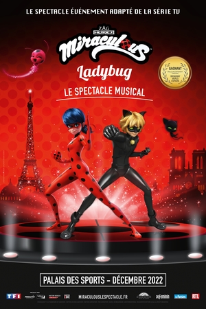 JEU-CONCOURS ! Tentez de gagner vos places pour « Miraculous Ladybug, le spectacle musical » au Dôme de Paris du 20 décembre au 1er janvier 2023