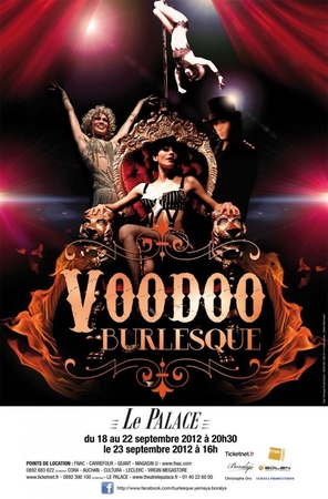 VOODOO BURLESQUE : un spectacle envoûtant et sensuel à découvrir au Palace!